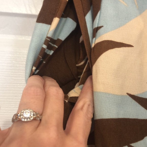 COPY - DRA Los Angeles Anthropologie Tropical Palm Print Pant Hawaii Wide Leg - Picture 10 of 12